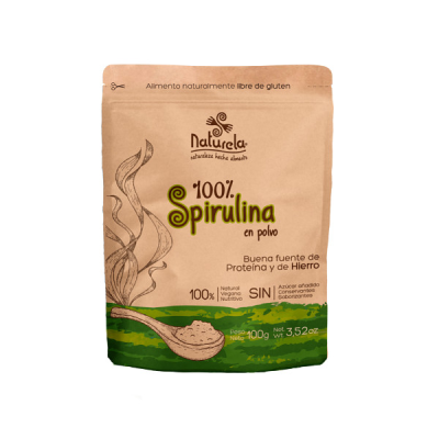 SPIRULINA EN POLVO NATURELA